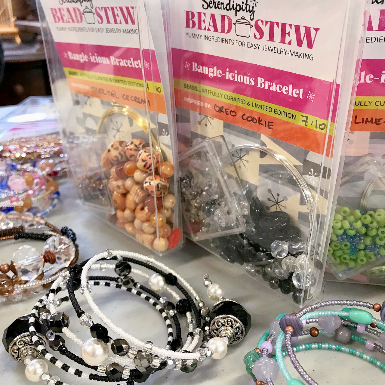 A variety of Bead Stew jewelry making kits to choose from.