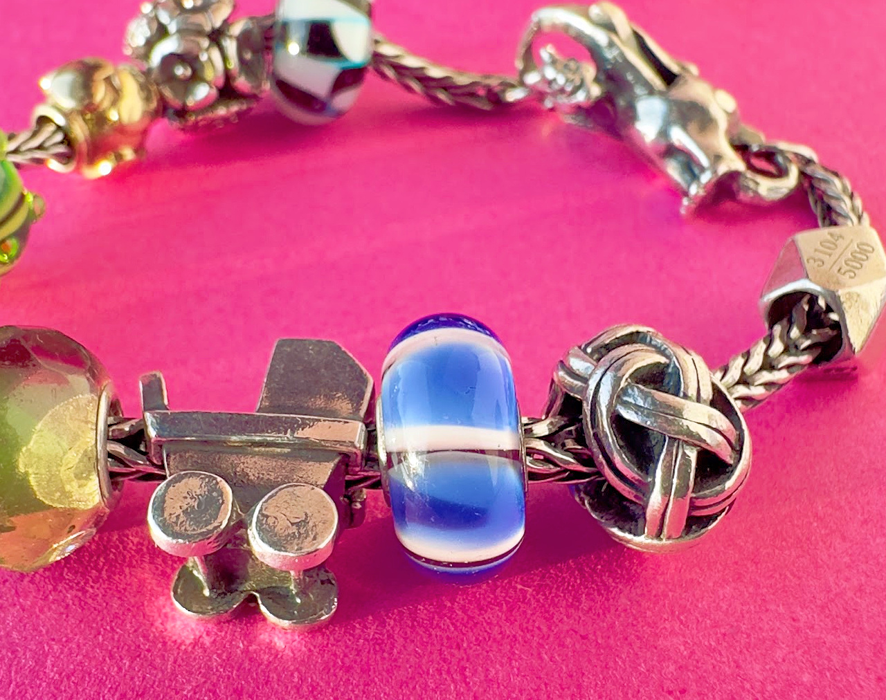 Trollbeads, 2006, limited edition 30th Anniversary bracelet beads available at Suzie Q Studio.